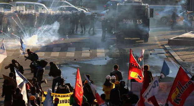Gli scontri a Istanbul