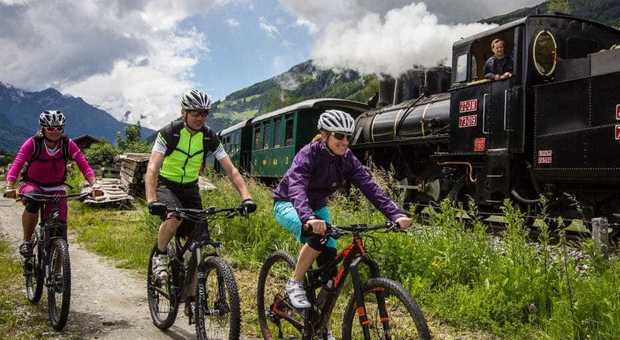 "Bici+treno" per visitare i gioielli dell'Alpe Adria: la carica dei 5 mila