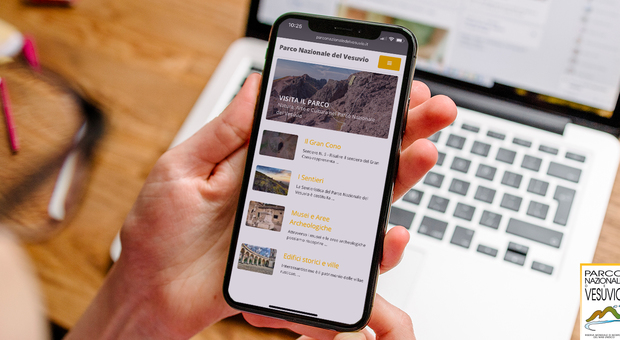 Mappe interattive e smartphone: online il nuovo sito del Parco Vesuvio