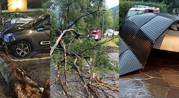 Nubifragi e alberi caduti: disagi ai treni al Nord Allerta al Centro (ma nel weekend torna il caldo)