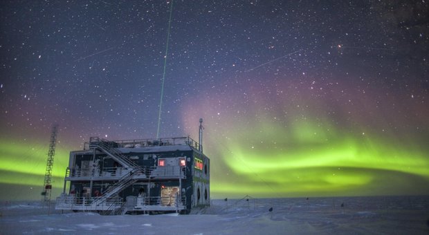 Il South Pole Atmospheric Research Observatory in Antartide