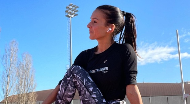 Yana Savechko, istruttrice di fitness ucraina residente da 9 anni ad Ancona