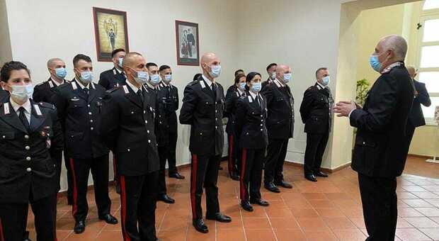Il comandante generale dei carabinieri Teo Luzi visita i reparti territoriali di Napoli: «Grazie a tutti»
