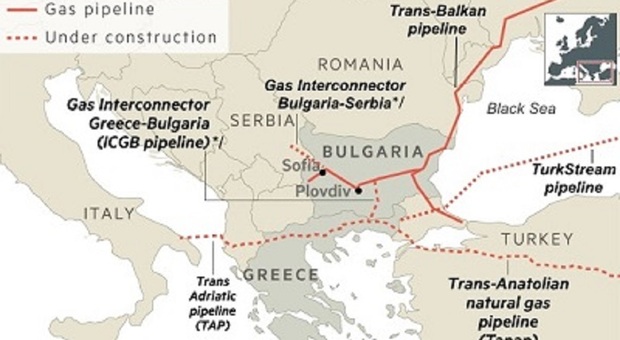 Guerra del gas russo in Europa. La Bulgaria impone un tassa, ma l'Ungheria minaccia: «Non vi facciamo entrare in Schengen»