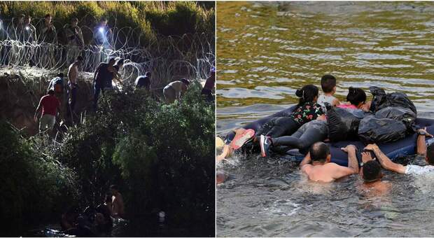 Messico, caos al confine: scadute norme Covid: i migranti attraversano a nuoto il Rio Grande