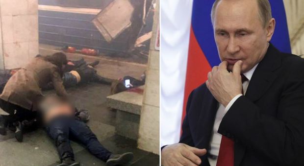 San Pietroburgo, Putin: «Non escludiamo atto di terrorismo»
