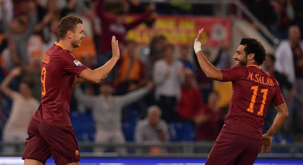 Roma, gli 'scarti' Dzeko e Salah segnano più di tutti in Europa grazie a Spalletti