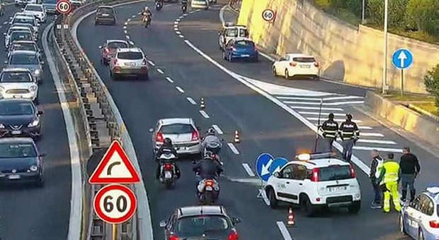 Record d'incidenti sull'A24: è il tratto il più pericoloso d'Italia