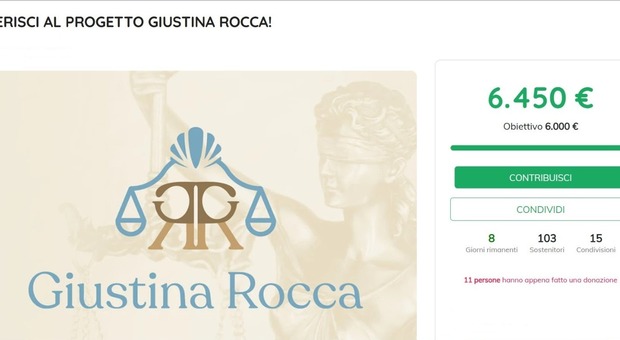 Giustina Rocca, una serie come Lidia Poet: raccolti oltre 6mila euro