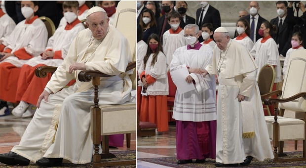 Papa Francesco si ferma per il dolore al ginocchio: non presiede la messa della Divina Misericordia