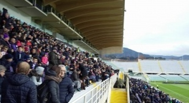 Fiorentina, in diecimila al Franchi per il primo allenamento dell'anno