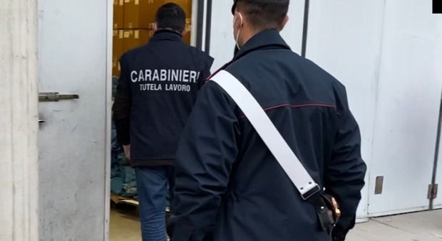 Controlli dei carabinieri sui luoghi di lavoro