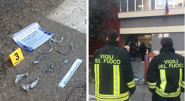 Due micro bombe artigianali ad acido esplodono davanti alla scuola elementare: giallo a Pesaro