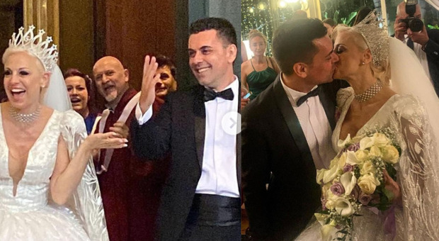 Cristiana Ciacci si è sposata a Roma, le foto del matrimonio della figlia di Little Tony con “Max”. I dettagli delle nozze: dall'abito alla location