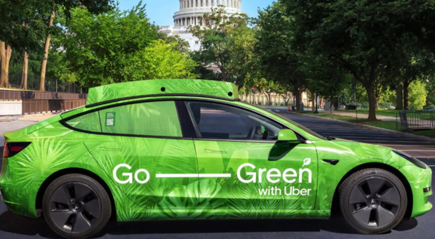 Milano, mobilità verde con la app Uber Gree: 50 auto elettriche