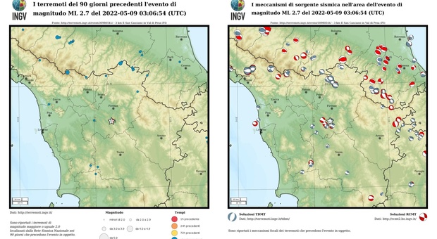Terremoto Firenze, prosegue lo sciame sismico: ancora scosse in provincia, la più forte all'alba