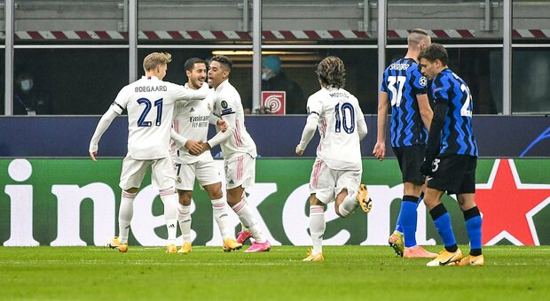 L'Inter nei guai: battuta dal Real Madrid anche a San Siro