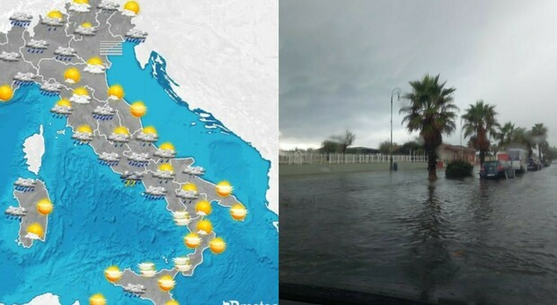 Ciclone Medusa in arrivo: da giovedì pioggia e freddo. Fino a 15-20 C° di differenza tra Nord e Sud