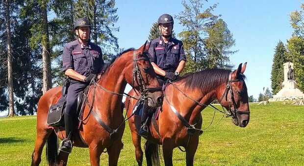I carabinieri a cavallo