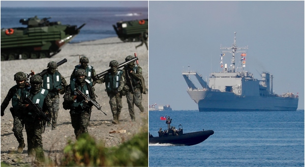 Taiwan, Nancy Pelosi domani sull'isola. Cina: «Pronti a combattere». E gli Usa schierano un portaerei