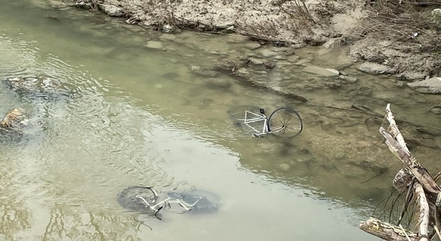 Vandali ancora in azione a Senigallia: torna il lancio di biciclette nel fiume Misa
