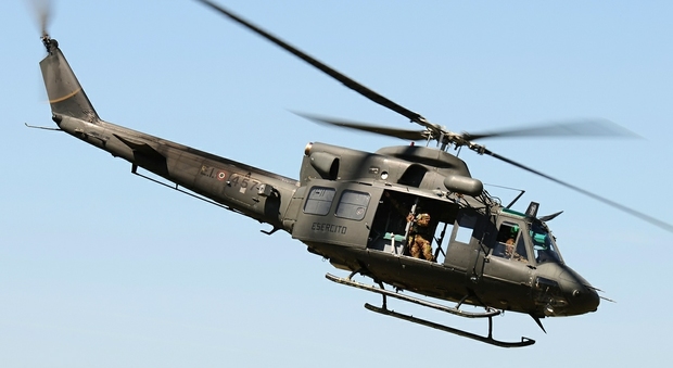 L'elicottero dell'Esercito