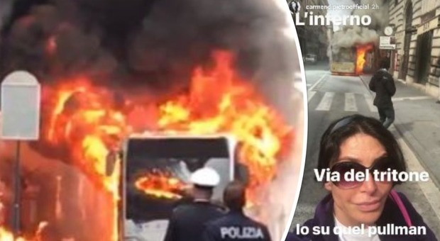 Bus esploso a Roma, Carmen Di Pietro tra i passeggeri scesi prima del boato