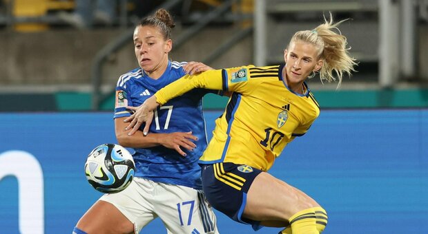 Mondiali femminili, la Svezia spazza via l'Italia: 5-0. Contro il Sudafrica il 2 agosto sarà da dentro o fuori