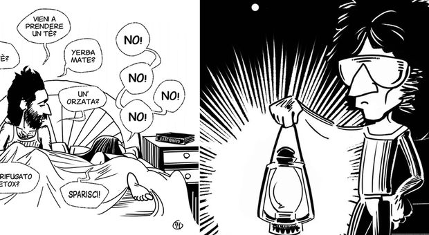 Franco Battiato a fumetti con “L'alieno”