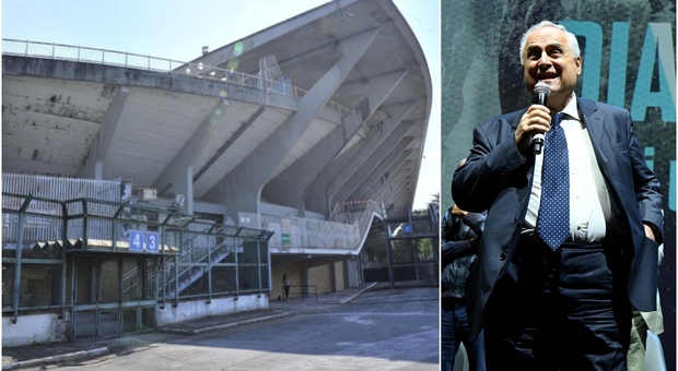 Stadio Flaminio, il progetto Lazio: 250 milioni per 50mila posti con nuove tribune. Lotito: «Struttura rivista, non stravolta»