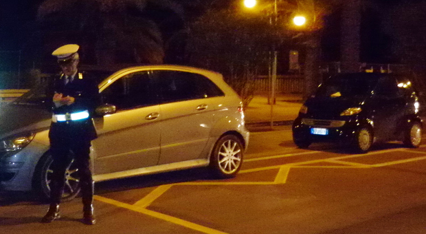 San Benedetto, 45 multe in una sola notte per i parcheggi abusivi