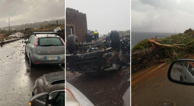 «Tromba d’aria apocalittica»: a Pantelleria 2 morti e 9 feriti Si contano i danni