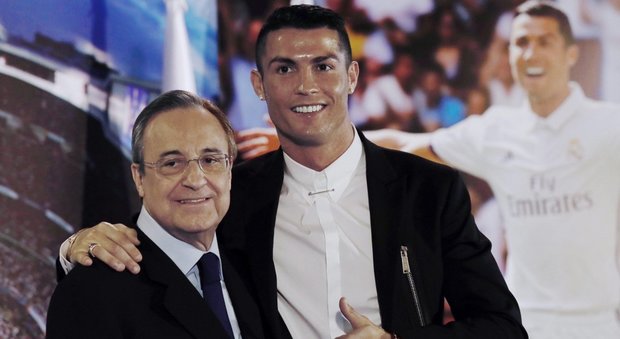 Real, il patron Perez all'agente di Ronaldo: puoi ascoltare le offerte