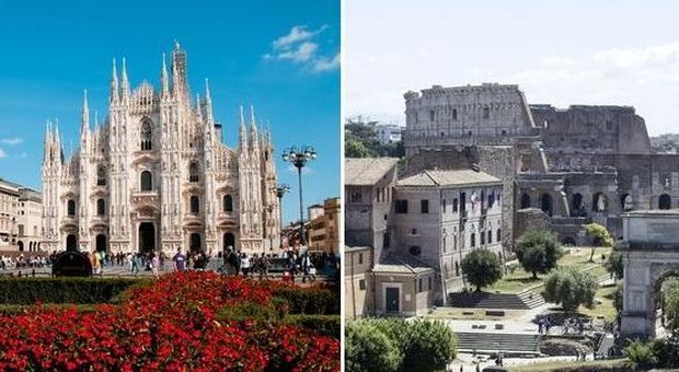 Milano prima città per qualità della vita. Male Roma che però supera Firenze