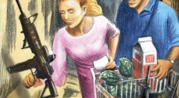 Il supermercato con le armi: la polemica copertina del New Yorker fa discutere