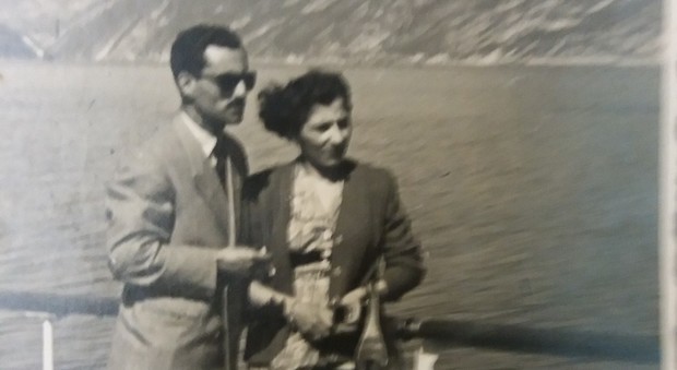 Lea Rina Cesana con il marito
