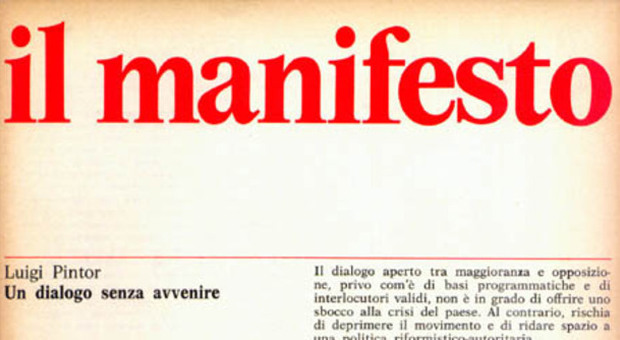 23 giugno 1969 Esce il primo numero de Il Manifesto