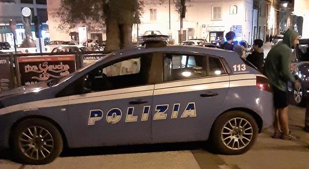 Controlli della polizia a Rieti