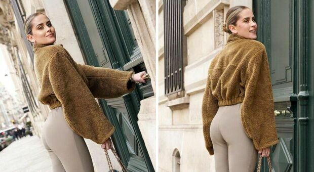 Valentina Ferragni mostra l'outfit per la settimana della moda a Parigi. I follower: «Ti è cresciuto un po' il c***, sei contenta?»