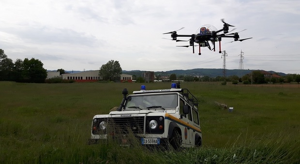 In caso di emergenza, la protezione civile di Vicenza si servirà di un drone