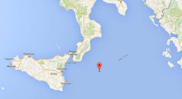 Scosse al Sud di magnitudo 3.9 nello Ionio meridionale: tanta paura