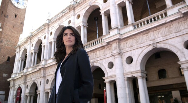 Anna Valle è la protagonista della fiction "Luce dei tuoi occhi" girata a Vicenza