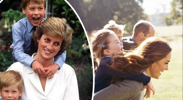 Kate Middleton, il tenero messaggio alle mamme durante l'emergenza coronavirus e la foto con Lady Diana
