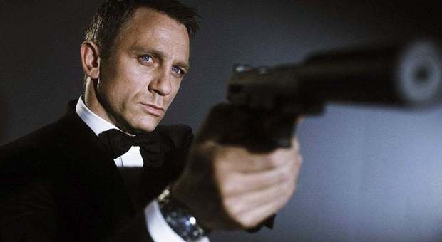 Daniel Craig nel ruolo di James Bond