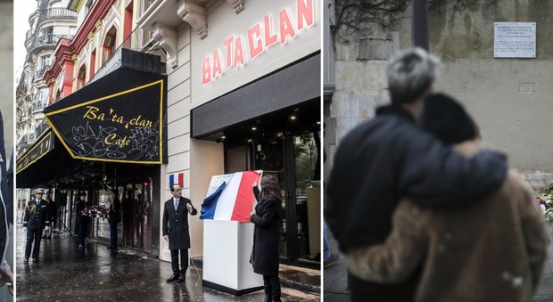 Parigi, è il giorno del ricordo: Hollande sui luoghi delle stragi