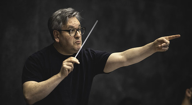 Il direttore d'orchestra Antonio Pappano