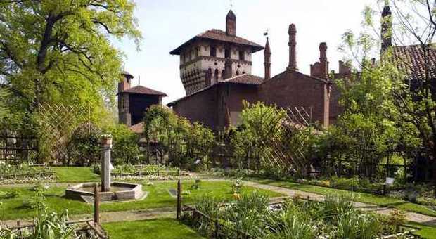 Il giardino medievale a Torino