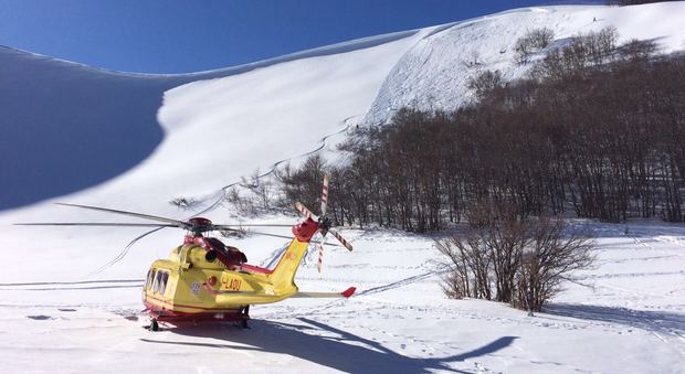Campo Felice, lo sciatore sopravvissuto alla valanga: «Avevo solo un braccio libero, così sono riuscito a salvarmi»