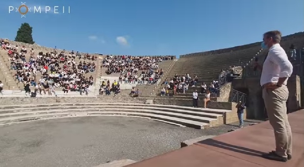 Scavi di Pompei, dopo anni riapre ai turisti il Teatro Grande