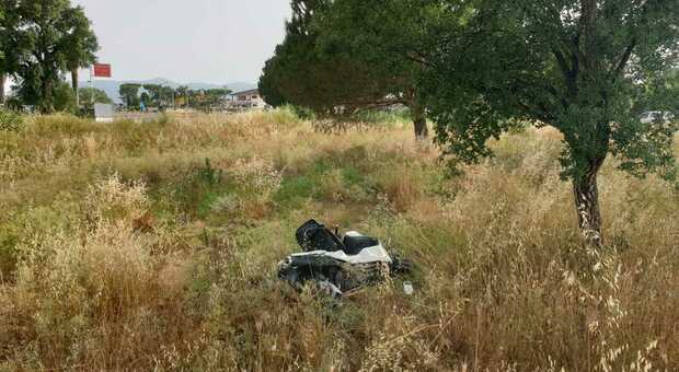 Incidente sulla Pontinia al bivio con San Vito: ferito un motociclista